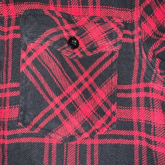 3 Ralph Lauren Denim & Supply Plaid Button-Up Shirts Set Heavy Cotton Fabric - Picture 10 of 16